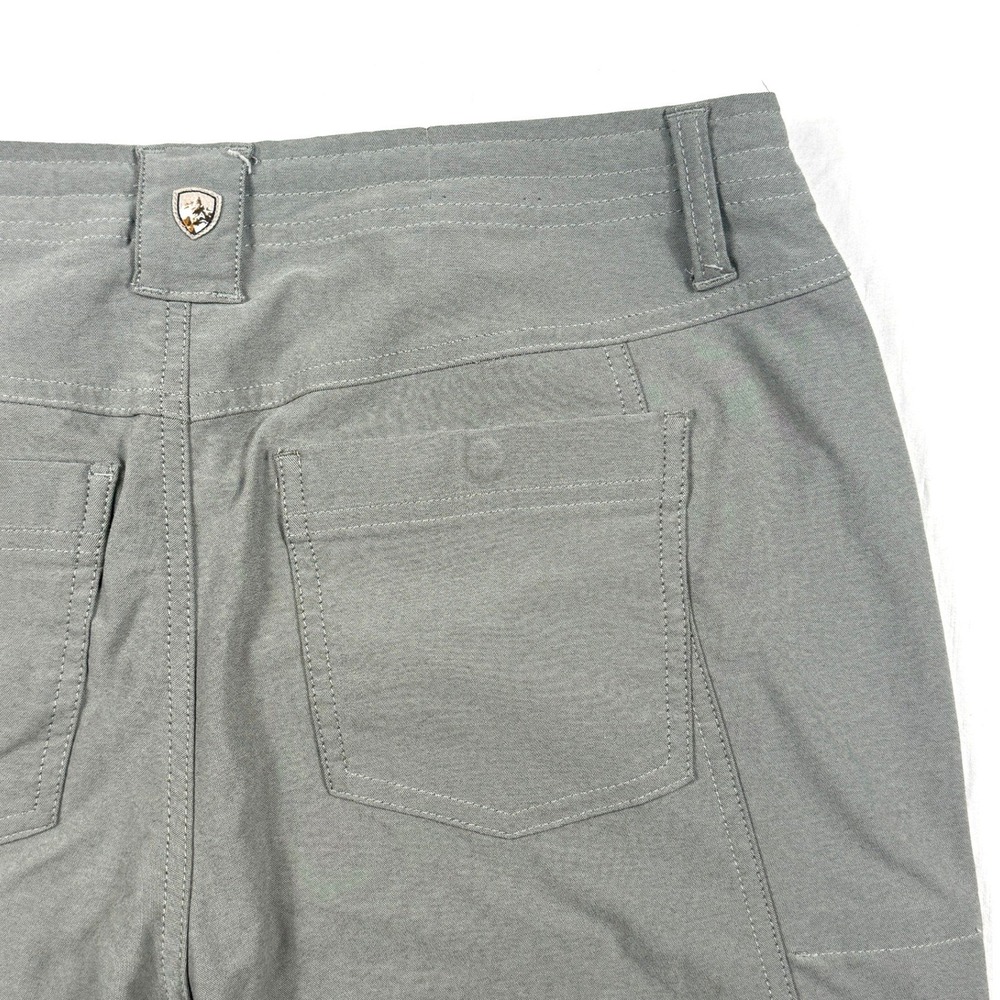 KÜHL Trekr Pants Outdoors Hike Utility Gray Stretch Gorpcore Womens 10